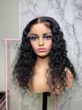 B5 Wig On Hand 18 Middle Part Deep Wave