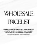 5x5 Closure Wigs Wholesale Packages